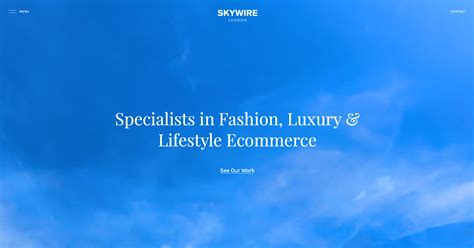 luxury ecommerce agency london.